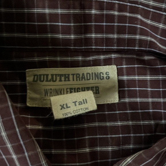 New XL tall Duluth trading co long sleeve shirt. $20 obo - Picture 2 of 2